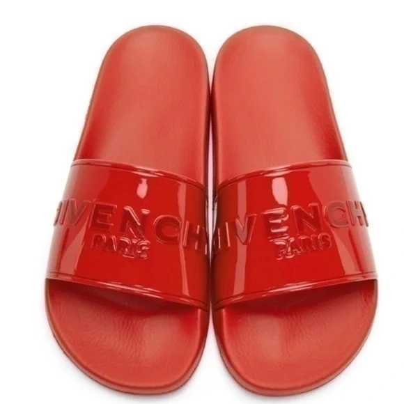 NWB Givenchy Logo Pool Slides - Picture 2 of 11
